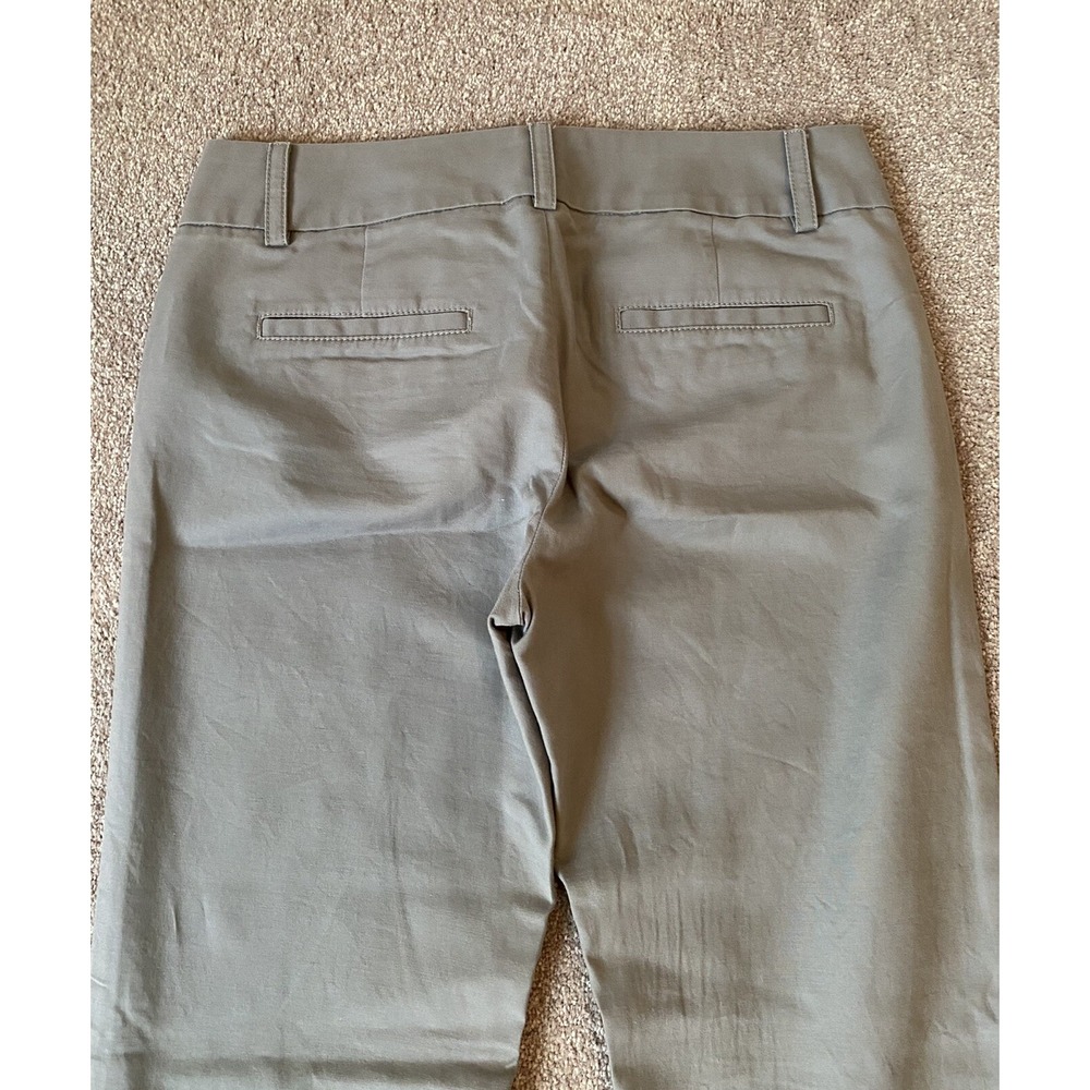 Banana Republic Women's Dress Pants Trousers 10 Gray Grey Preowned - Picture 3 of 6